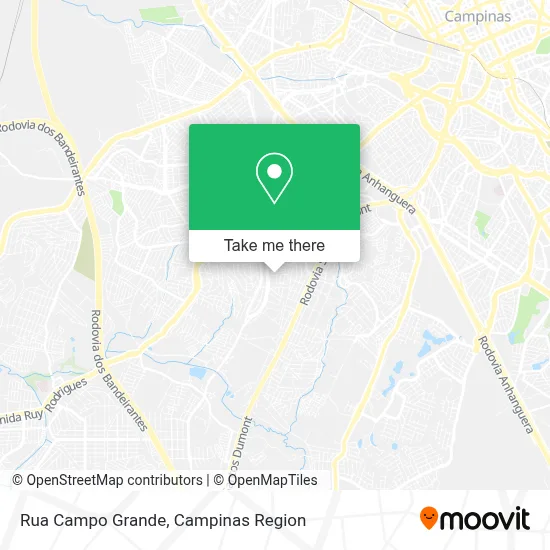 Rua Campo Grande map