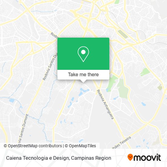 Caiena Tecnologia e Design map