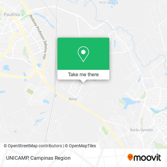 UNICAMP map