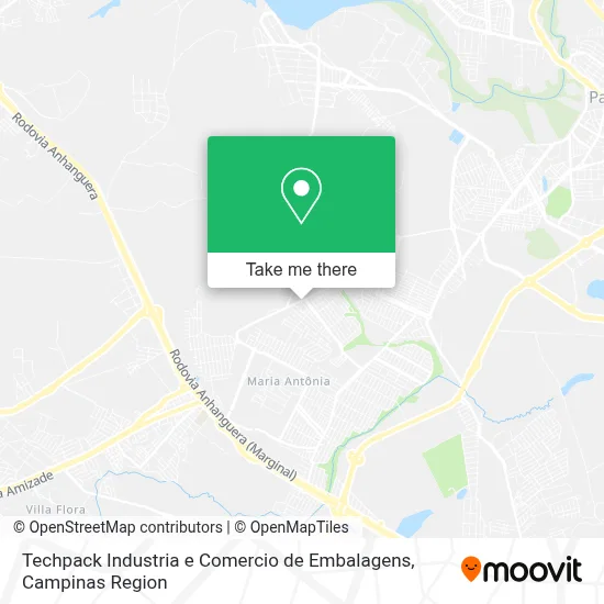 Techpack Industria e Comercio de Embalagens map