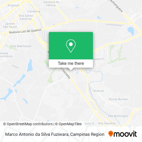 Marco Antonio da Silva Fuziwara map