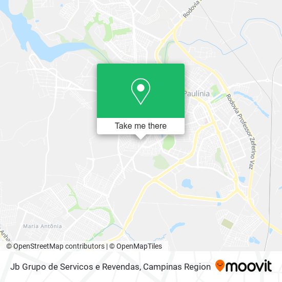 Jb Grupo de Servicos e Revendas map