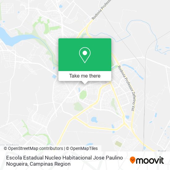 Escola Estadual Nucleo Habitacional Jose Paulino Nogueira map