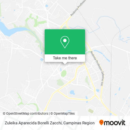 Zuleika Aparecida Borelli Zacchi map