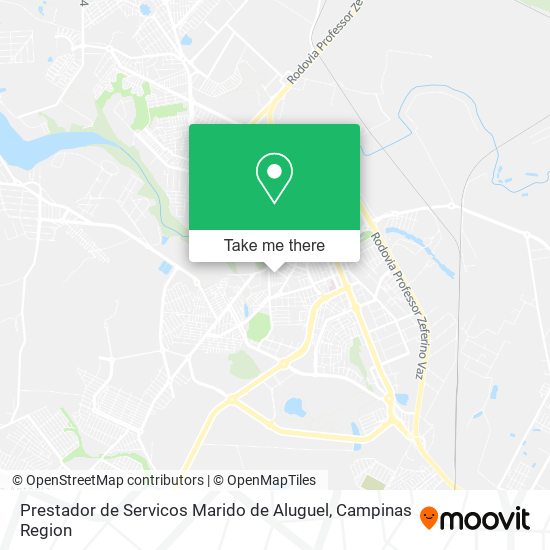 Prestador de Servicos Marido de Aluguel map