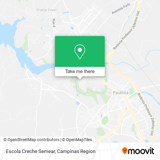 Escola Creche Semear map