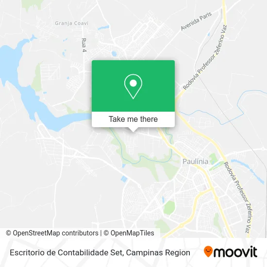 Escritorio de Contabilidade Set map