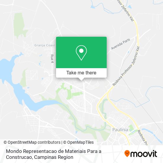 Mondo Representacao de Materiais Para a Construcao map