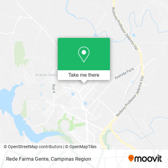 Rede Farma Gente map