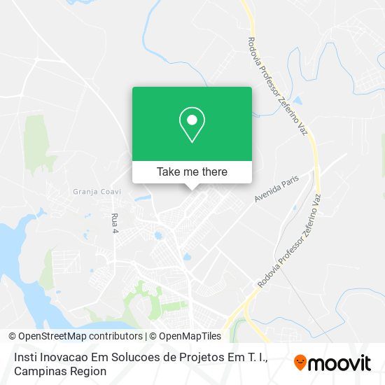 Insti Inovacao Em Solucoes de Projetos Em T. I. map