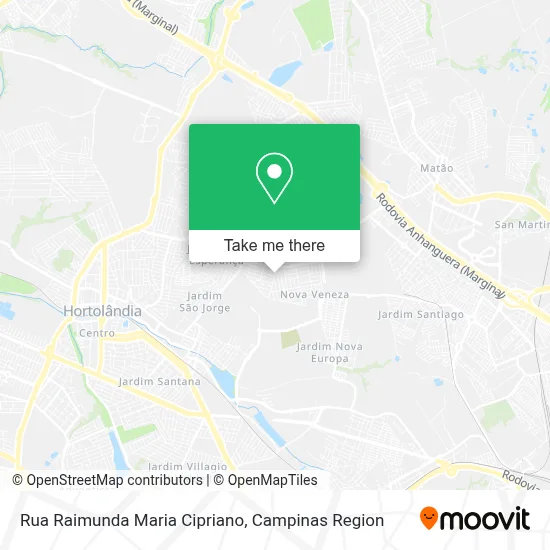 Rua Raimunda Maria Cipriano map