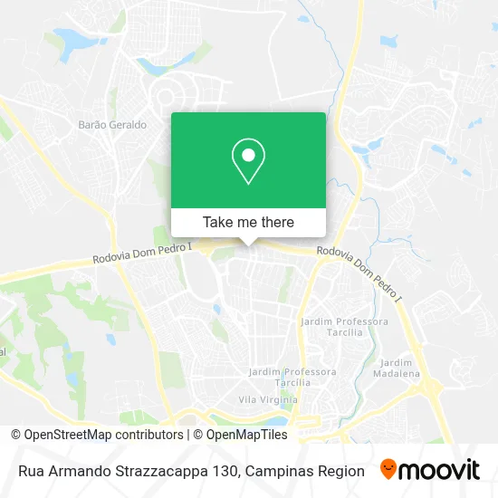 Rua Armando Strazzacappa 130 map