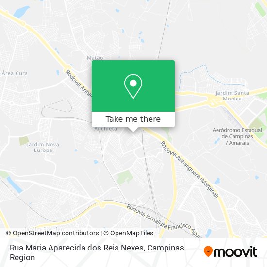 Rua Maria Aparecida dos Reis Neves map