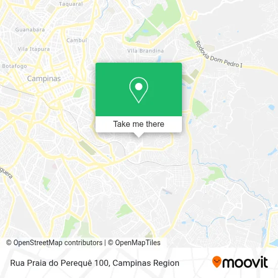 Rua Praia do Perequê 100 map