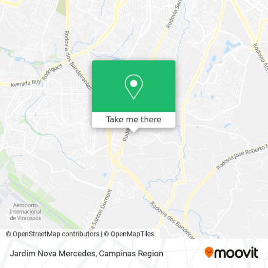 Jardim Nova Mercedes map