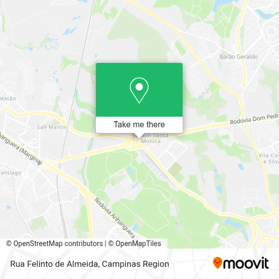 Rua Felinto de Almeida map