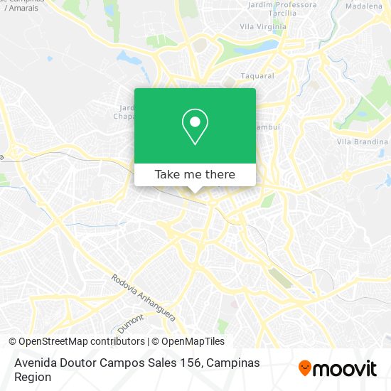 Avenida Doutor Campos Sales 156 map