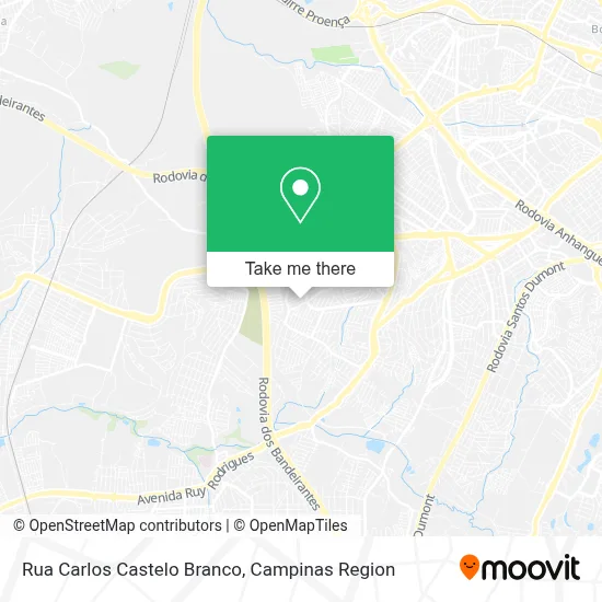 Rua Carlos Castelo Branco map