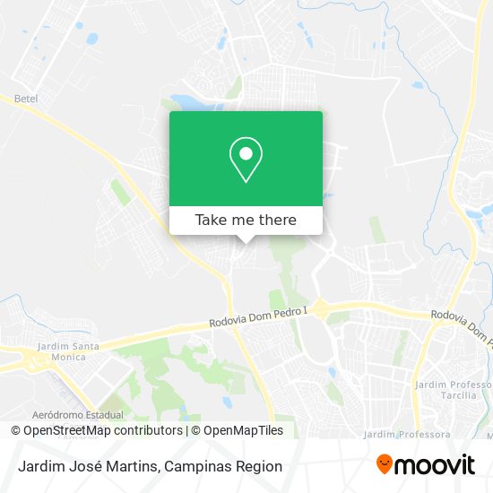 Jardim José Martins map