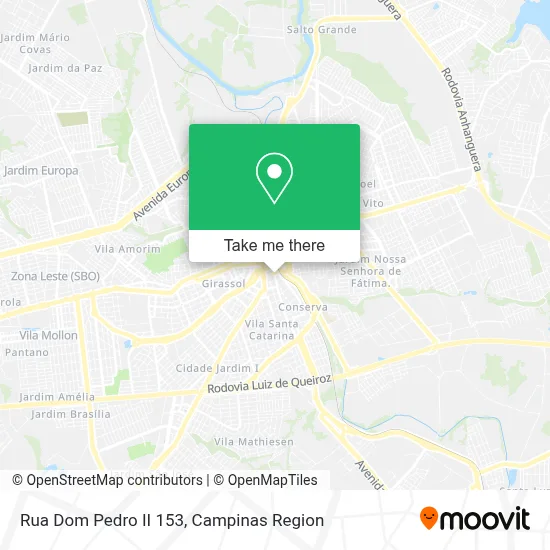 Rua Dom Pedro II 153 map