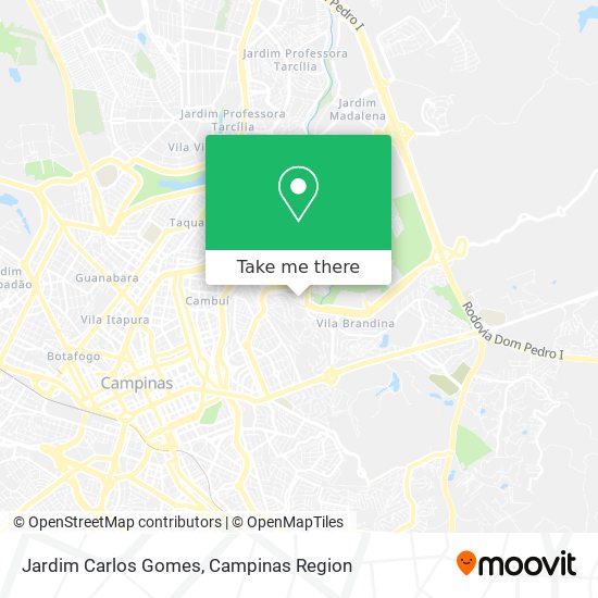 Jardim Carlos Gomes map