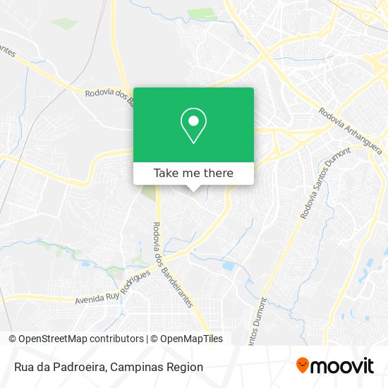 Rua da Padroeira map