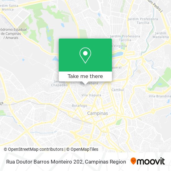 Rua Doutor Barros Monteiro 202 map