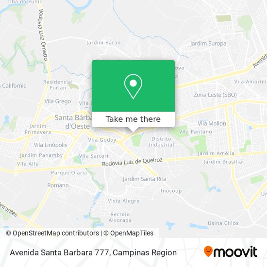 Avenida Santa Barbara 777 map