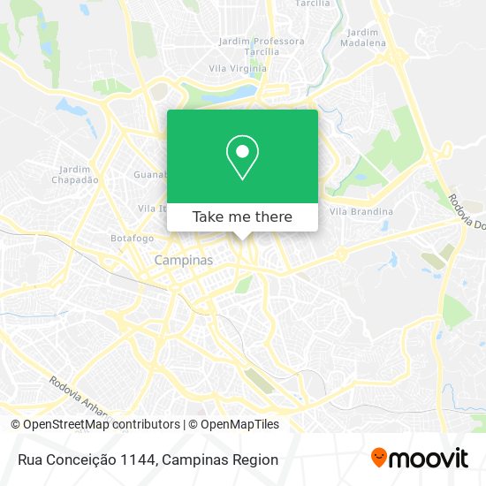 Rua Conceição 1144 map