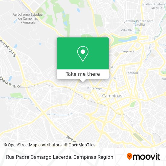 Rua Padre Camargo Lacerda map