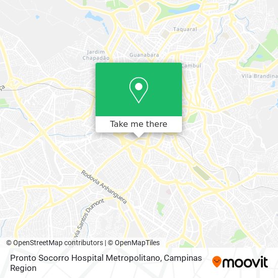 Pronto Socorro Hospital Metropolitano map