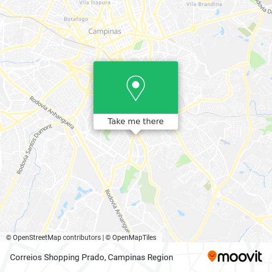 Correios Shopping Prado map