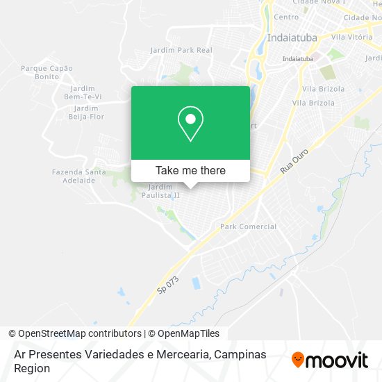 Mapa Ar Presentes Variedades e Mercearia