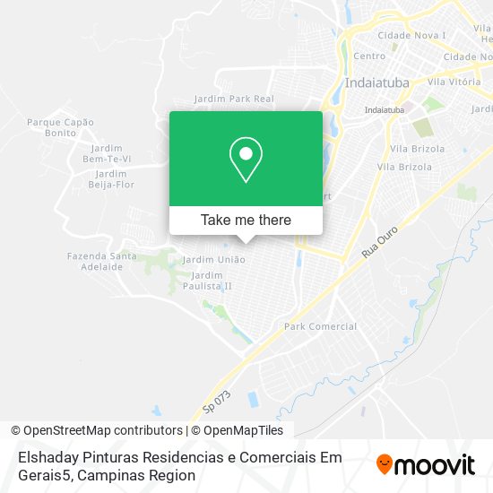 Elshaday Pinturas Residencias e Comerciais Em Gerais5 map