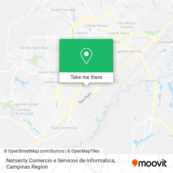 Netsecty Comercio e Servicos de Informatica map