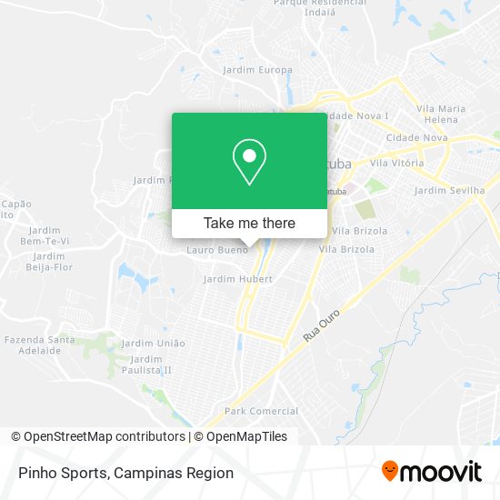 Pinho Sports map