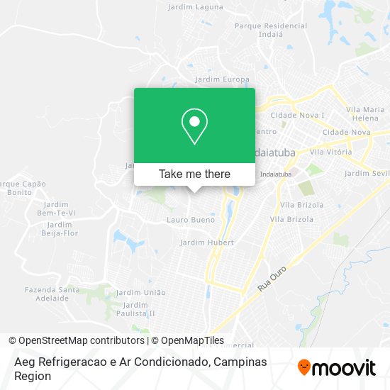 Mapa Aeg Refrigeracao e Ar Condicionado