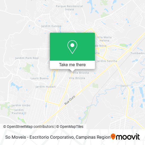 Mapa So Moveis - Escritorio Corporativo