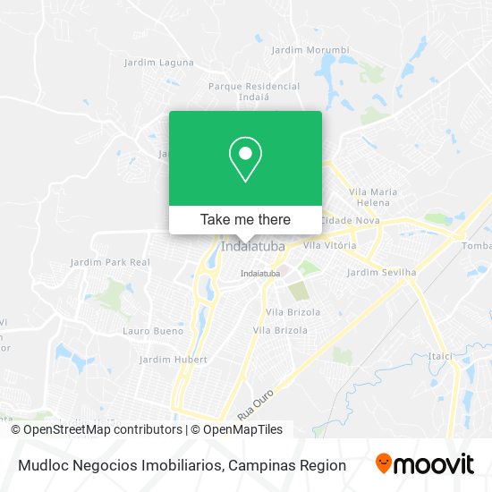 Mudloc Negocios Imobiliarios map