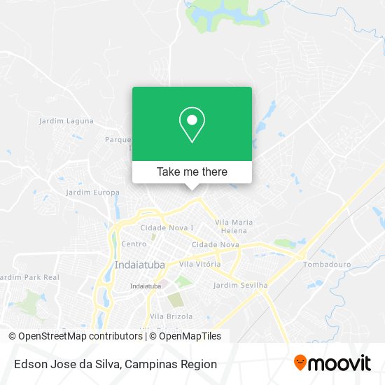 Mapa Edson Jose da Silva