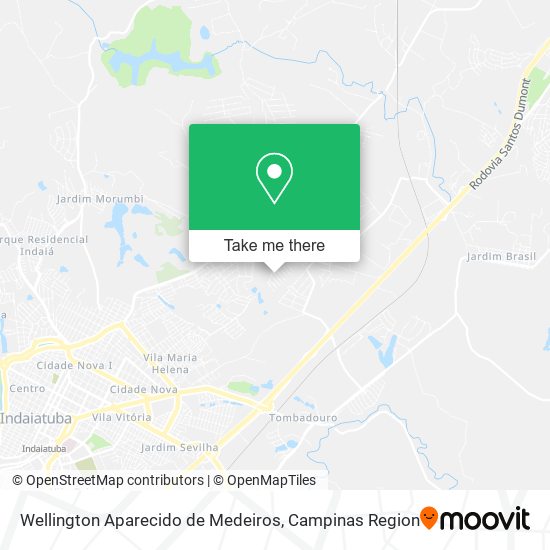 Wellington Aparecido de Medeiros map