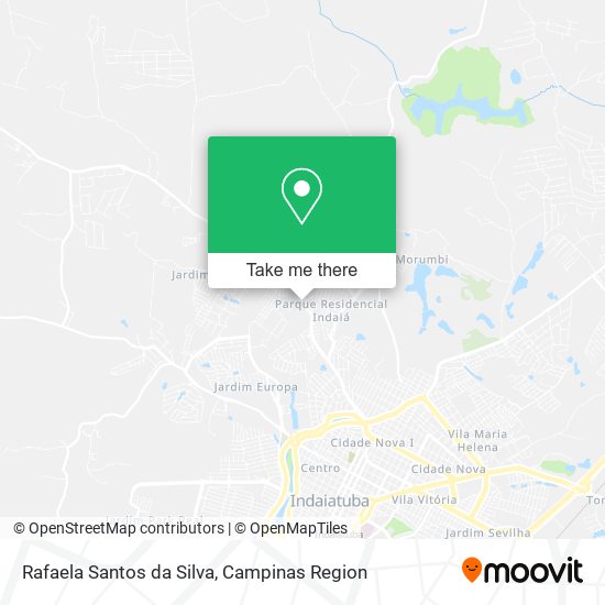 Rafaela Santos da Silva map