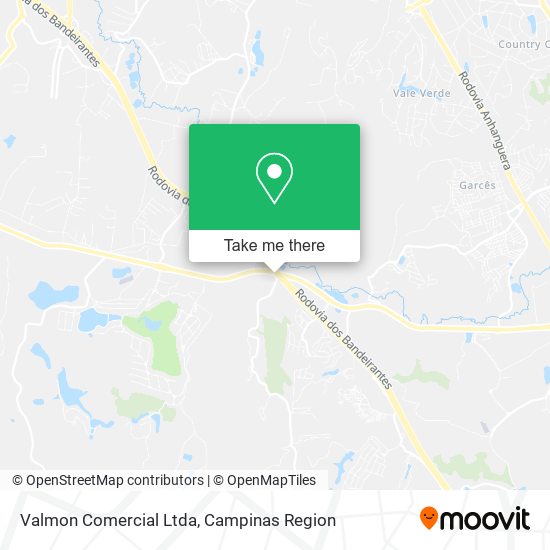 Valmon Comercial Ltda map