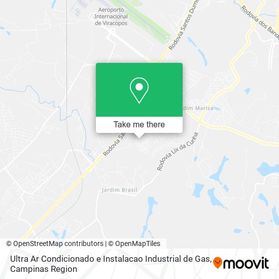 Ultra Ar Condicionado e Instalacao Industrial de Gas map