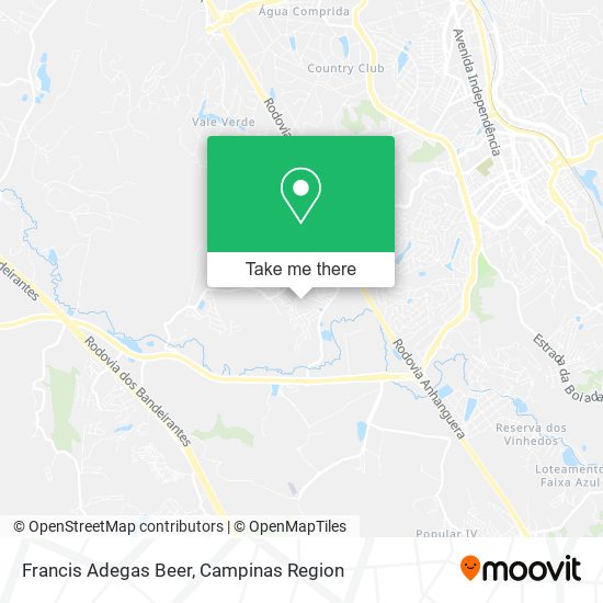 Francis Adegas Beer map