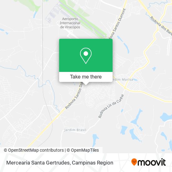 Mercearia Santa Gertrudes map