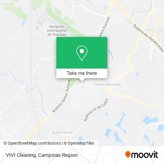 Mapa VIVI Cleaning