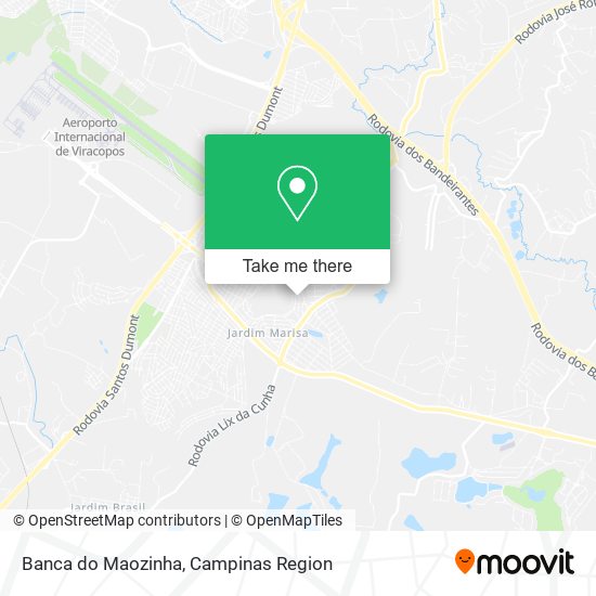 Mapa Banca do Maozinha