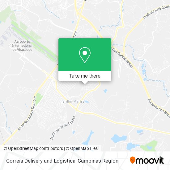 Correia Delivery and Logistica map