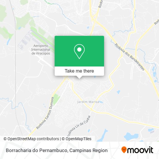 Mapa Borracharia do Pernambuco